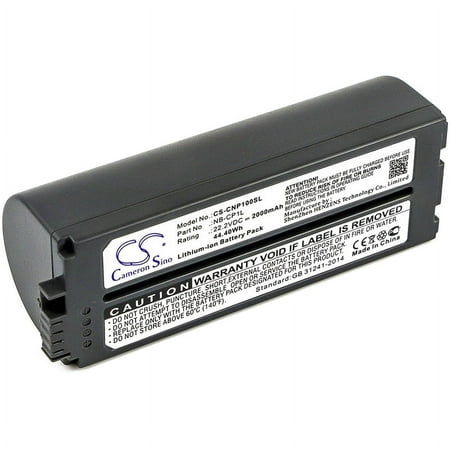 Image of 2000mAh NB-CP1L NB-CP2L NB-CP2LH Battery for Canon Selphy CP-400 Selphy CP-500 Selphy CP-510 Selphy CP-520 Selphy CP-600