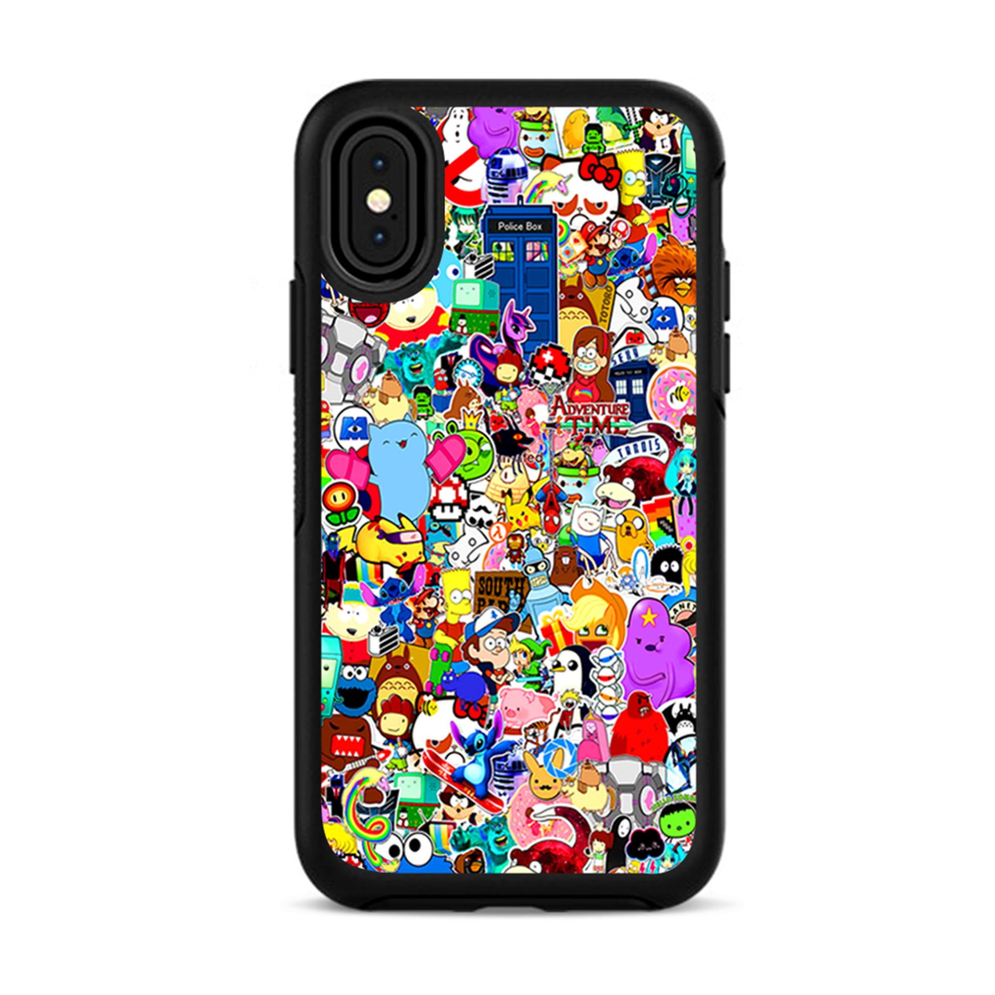 Skin For Otterbox Symmetry Case For Iphone X Skins Decal Vinyl Wrap Stickers Cover Sticker Collage Walmart Com