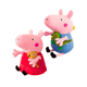 thumbnail image 1 of 2 Peluches Peppa Pig Y George Dinosauro 30cm+2 Llavero 4PZ Malubero COLORES, 1 of 5