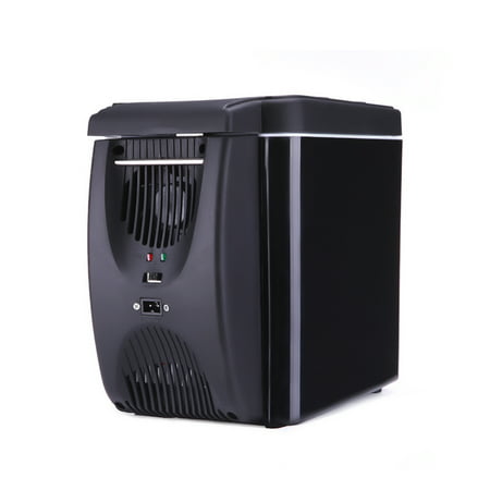 Car Refrigerator 6L Freezer Two Type Electrical Cooler for Travel Hiking Camping Outdoor Dual-use Icebox Auto Fridge