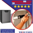 thumbnail image 4 of Whole Parts Dishwasher Hose Kit Part# W11419334 - Replacement & Compatible with Some Jenn Air, Kenmore, Kitchen Aid, Maytag and Whirlpool Dishwashers, 4 of 6