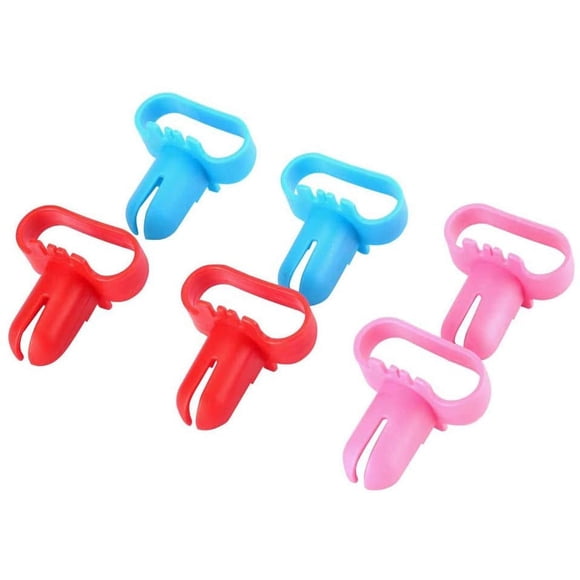 PinesC Balloon Tying Tool Device,Balloons Knot Tool,6Pcs(Random Color)