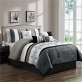 thumbnail image 1 of Elight Home 21300Q Kinsley Embroidery 7 Piece Comforter Set, Queen, 1 of 1