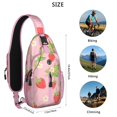 thumbnail image 5 of Strawberry Sling Backpack for Women Men Crossbody Bag Hiking Bag for Outdoor Activities Gym Hiking Sling Pack Gym Sports Travel Hiking Daypack, 5 of 6