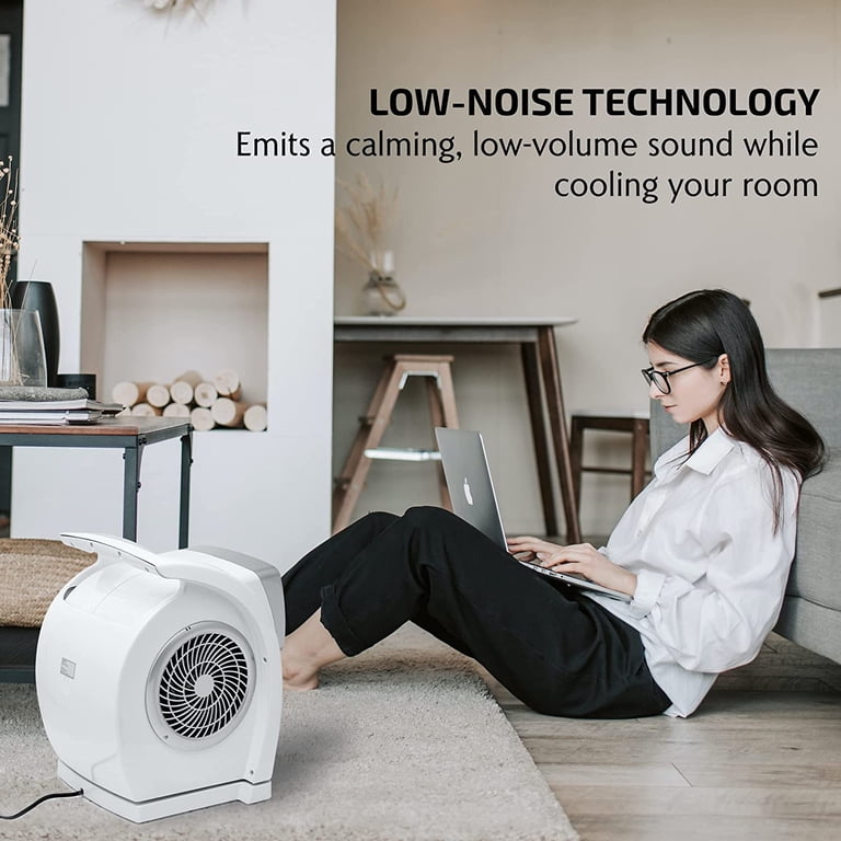 Ovente Portable Electric 15.4 inches 90° Oscillating 45° Pivoting Head 3  Speeds Floor Fan, Manual Knob Low-Noise Tech, Easy Clean Filter Cool Air  Breeze, Indoor, Bedroom, Home, Office, White BF74W - Walmart.com