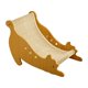 thumbnail image 1 of Rascador de sisal para gatos, tumbona, cama para gatitos, sofá, almohadilla para rascar reutilizable. Talla S, 1 of 9