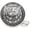 Black Silver, variant on 1 1/2 Inches Dollar Coin Concho Eagle Screw Back Leather Craft Embellishments 2pcs CHS17 (Bronze)