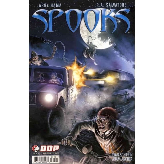 Spooks #2A VF ; Devil's Due Comic Book