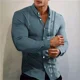 thumbnail image 1 of Camisas de lujo de moda 2024 para hombre, camisa con cuello vuelto, camisa informal con estampado de flores, camisetas de manga larga, ropa para hombre, cárdigan de graduación, 1 of 6