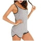 thumbnail image 1 of MKLEKYY conjunto de Pantalones Cortos y Top Sin Mangas para Mujer, conjunto de Pijama y Pantalones Cortos para Dormir, Informal, de Verano, 1 of 4