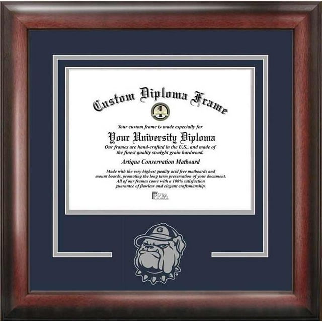 Campus Images DC996SD Georgetown University Spirit Diploma Frame