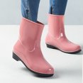 thumbnail image 2 of Dakaela Women's Mid Calf Rain Boots Waterproof Non Slip Garden Booties Shoes for Outdoor Fishing Work, 2 of 6