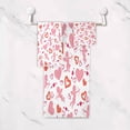 thumbnail image 5 of Dreamtimes 3 PCS Towel Valentine's Day Mother's Day Red Hearte Love Cotton Bath Towel Set (1 Bath Towel, 1 Hand Towel, 1 Washcloth) for Bathroom, Super Soft and Quick Dry Towels, 5 of 7