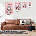 thumbnail image 5 of Happy Valentine's Day American Shorthair holding flowers Vertical Matte Canvas Poster Cat Lover Kitten Owner Gifts Wall Art Home Decor - 3005, 5 of 5