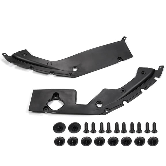 CROSSDESIGN Engine Hood Panel Fit for Honda Civic 2016-2018 Black