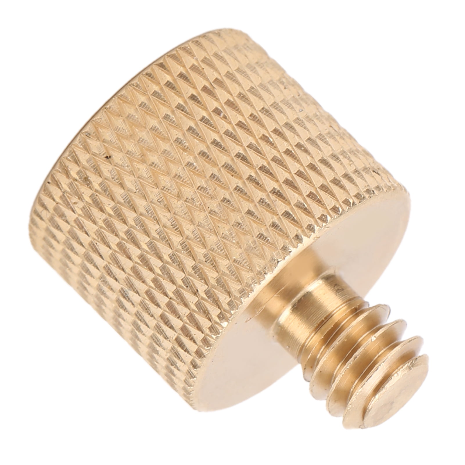 Tripod Screw Adapter, 3/8 Inch Female To 1/4 Inch Male Screw Adapter Brass For Cameras For