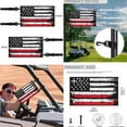 thumbnail image 6 of XYZCANDO American Honoring Firefighter Flags 4pcs Golf Cart Seat Covers Thin Red Line American Flag Golf Cart Steering Wheel Covers Golf Cart Flag Golf Cart Blanket Steering Wheel Wrap Black, 6 of 7