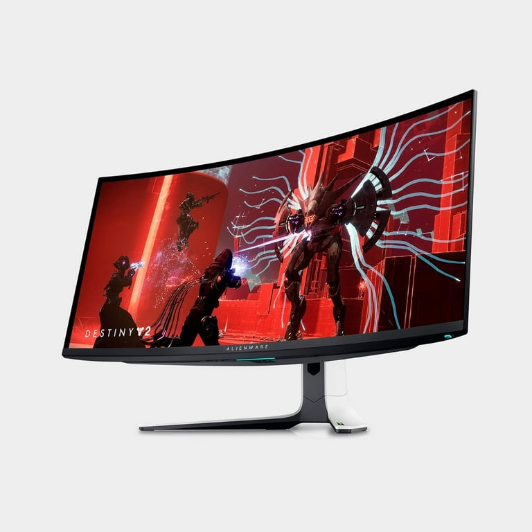 34 inch Alienware ゲーミングモニター カーブ180Hz Alienware AW3423DW Lunar Light, 34.18in Curved Gaming Monitor, QD
