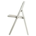 thumbnail image 6 of FurniFact 4-PC Folding Chair Set, White Solid Wood, Portable Seating, 6 of 9