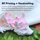 thumbnail image 5 of Dragones en flor de cerezo impresos en 3D de Toy Dpcirk, 30 cm, azul y rosa, 5 of 8