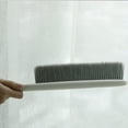 thumbnail image 5 of FONDOTIN 1Pcs White Long Handle Plastic and Gray Wool Dust Removal Bed Cleaning Brush for Household Use 11.8x2.9x0.9in, 5 of 8