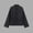Black, variant on Women's Solid Stand Collar Frog Button Jacket, Long Sleeve Casual Fashion Regular Outerwear Coat for Winter Daily Work Home Wear Coffee S(S)