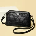 thumbnail image 2 of Bolsos de hombro tipo bandolera pequeños de cuero de alta calidad para mujer, bolsos de lujo para mujer, bolsos de mensajero, bolsos sencillos para teléfono, 2 of 5