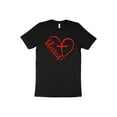 thumbnail image 3 of Christian Faith Inspirational Church Tshirt Blessed Heart Gift for Religious Men Women Kids Boys Girls T-Shirt, 3 of 10