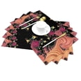 thumbnail image 2 of YFYANG Washable Heat-Resistant Placemats, 70% PVC/30% Polyester, Fractal Vortex Art Kitchen Table Mat, 12" x 18" 1 Piece, 2 of 6