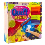 Made by Me Easy-to-Knot Quilt Making Kit, Art & Craft Kit for Boys & Girls, Child, Ages 6+