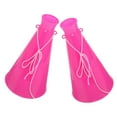 thumbnail image 2 of WEUVEB 1Pair Rosy Plastic Cheer Megaphones Loud Noise Makers for Outdoor Activities and Sports Gatherings, 2 of 9