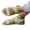 W8-Green, variant on Women's Orthopedic Sandals with Arch Support Soft Cushion Foam Adjustable Hook and Loop Fasteners Comfortable Walking Shoes for Outdoor Travel Summer Casual Wear,Black 41(US-8.5)