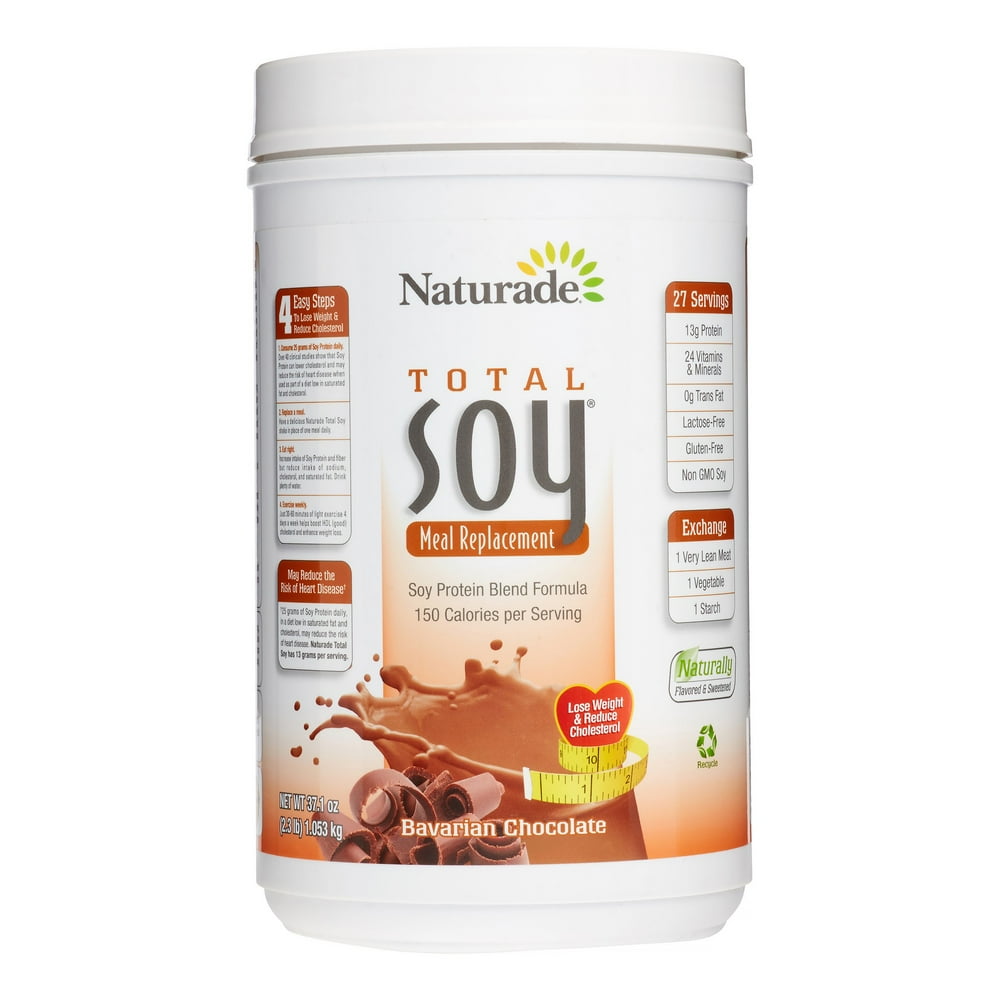 Naturade Total Soy Meal Replacement, Bavarian Chocolate, 37.14 Oz