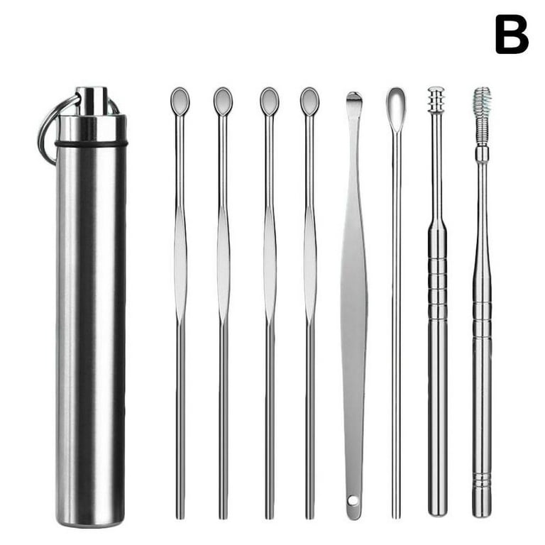 8pcs Ear Pick Cleaning Set Health Care Tool Ear Wax Remover