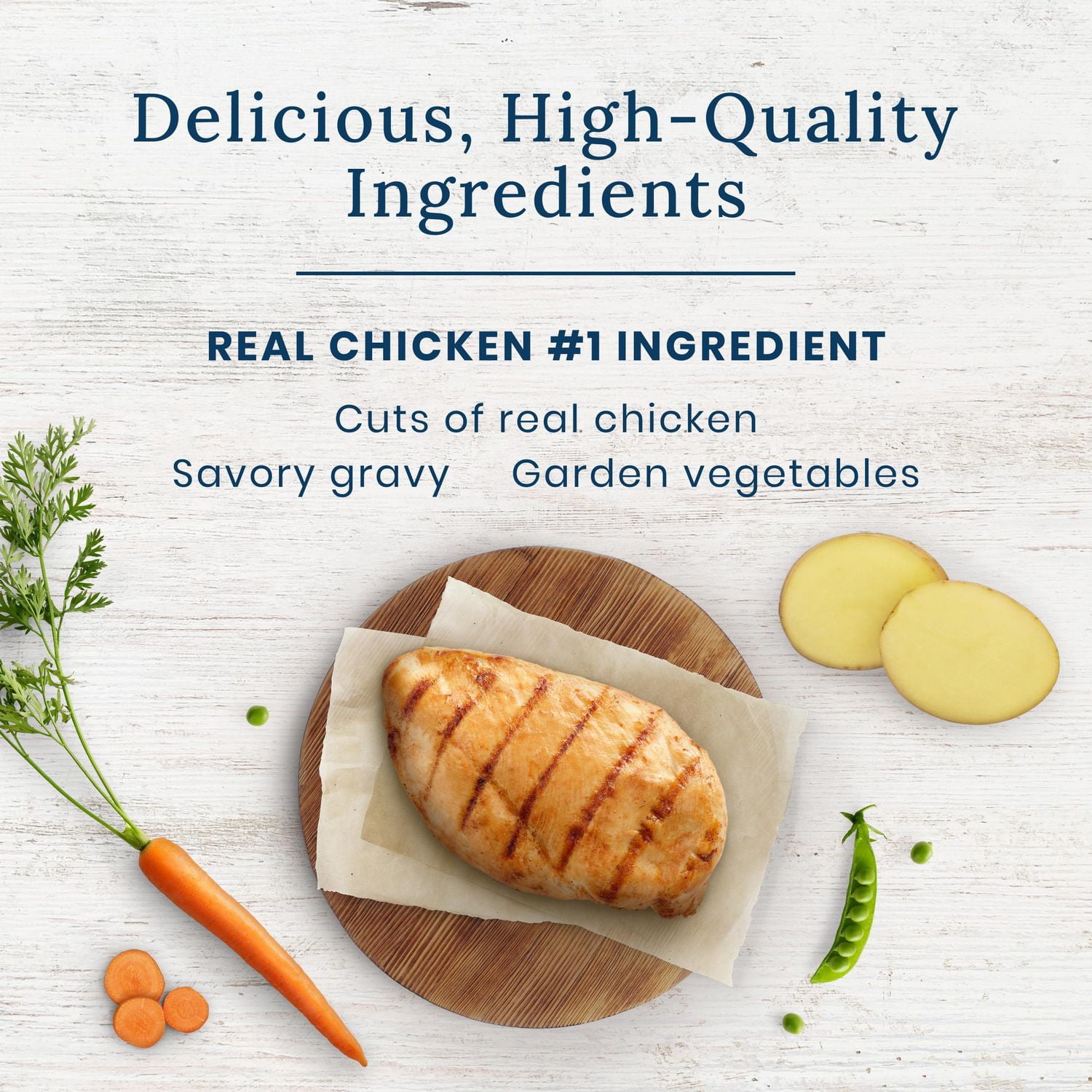 Garnitures appétissantes Blue Buffalo Recette de poulet 3oz Garnitures appétissantes BLUE Recette poulet 3oz