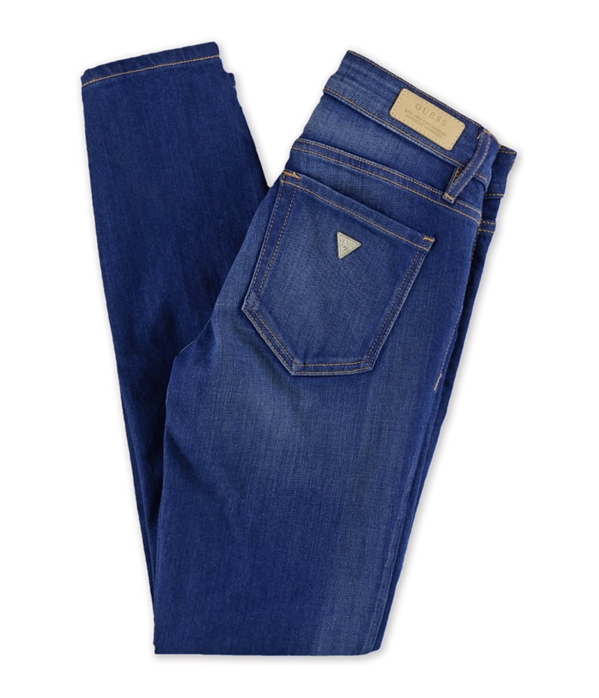 guess pencil skinny mid jeans