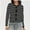 Black White, variant on Women's Winter Cardigan Sweaters Button Down Open Front Long Sleeve Cardigans Shirt Trendy Outerwear