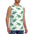 thumbnail image 2 of Bixox Men's Sea Turtle Printed Shirt Sleeveless Fitness Tank Top-X-Large, 2 of 5