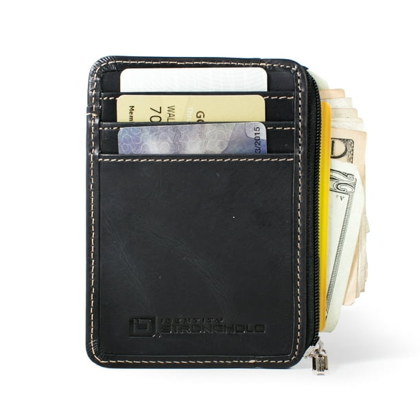 ID Stronghold - ID Stronghold RFID Wallet Mini for Men and Women ...