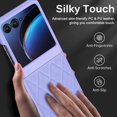 thumbnail image 6 of for Motorola Razr Plus 2023 Case Cover, Rhombus Diamond Pattern Phone Case for Women Girl Luxury Protective Case for Motorola Razr Plus 2023, Moto Razr+, Purple, 6 of 12