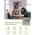 thumbnail image 6 of VOCOO Digital Magnetic Indoor Thermohygrometer with Air Comfort Indicators, 6 of 8