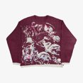 thumbnail image 1 of Chandail Mode Automne Hiver Américain Col Rond Chandail Personnalisé Imprimé Manches Longues Joker Ample, 1 of 5
