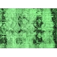 thumbnail image 1 of Ahgly Company Indoor Rectangle Abstract Emerald Green Modern Area Rugs, 7' x 10', 1 of 4