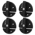 thumbnail image 4 of Marine Cabinet Twist Latch, Lightweight 4 Sets 59mm Reinforced Nylon Hatch Turn Button Lock Easy Installation  For RV For Yacht, 4 of 8