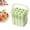 Green_12, variant on Silicone Ice Stick Tray with Storage Caddy – Reusable Popsicle Mold, Long Strip Ice Cube Mold with Lid for Cocktails & Homemade Frozen Treats