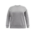 thumbnail image 3 of Terra & Sky Women's Plus Size Fleece Sweatshirt, Available in 1,2, and 3- Packs, Size 0X-4X, 3 of 15