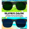 thumbnail image 4 of Gafas de sol GrinderPunch XL Super Dark Polarized Blackout, 4 of 9