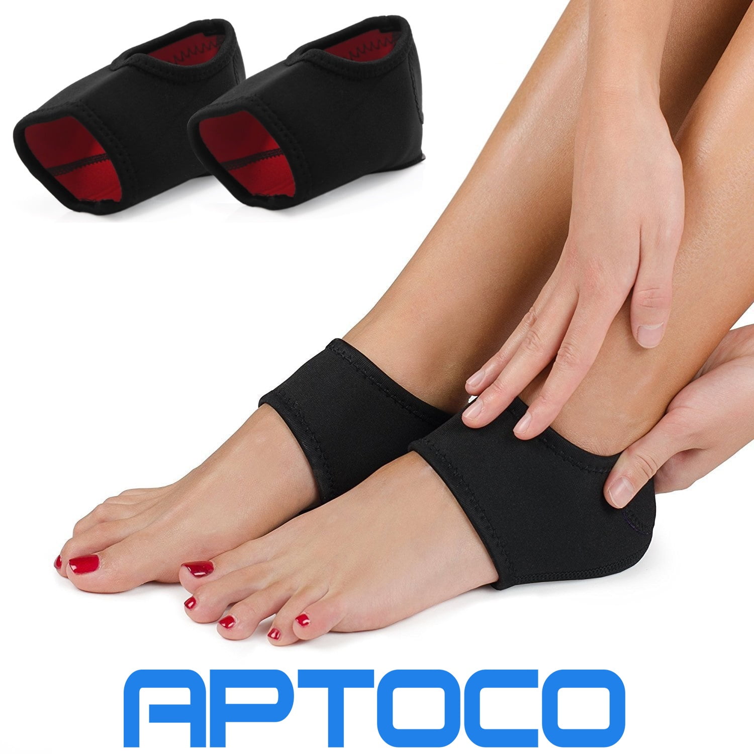 Aptoco Plantar Fasciitis Therapy Wrap Arch Support Relieve Heel Pain