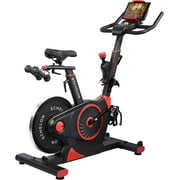 Echelon EX3 Smart Fitness Bike with Small Footprint, Red + 30-Day Free Membership
