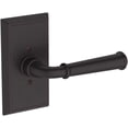 thumbnail image 5 of Baldwin FDDUNHFR190 Dunsmoor Non-Turning Two-Sided Dummy Door Lever Set - Black, 5 of 7